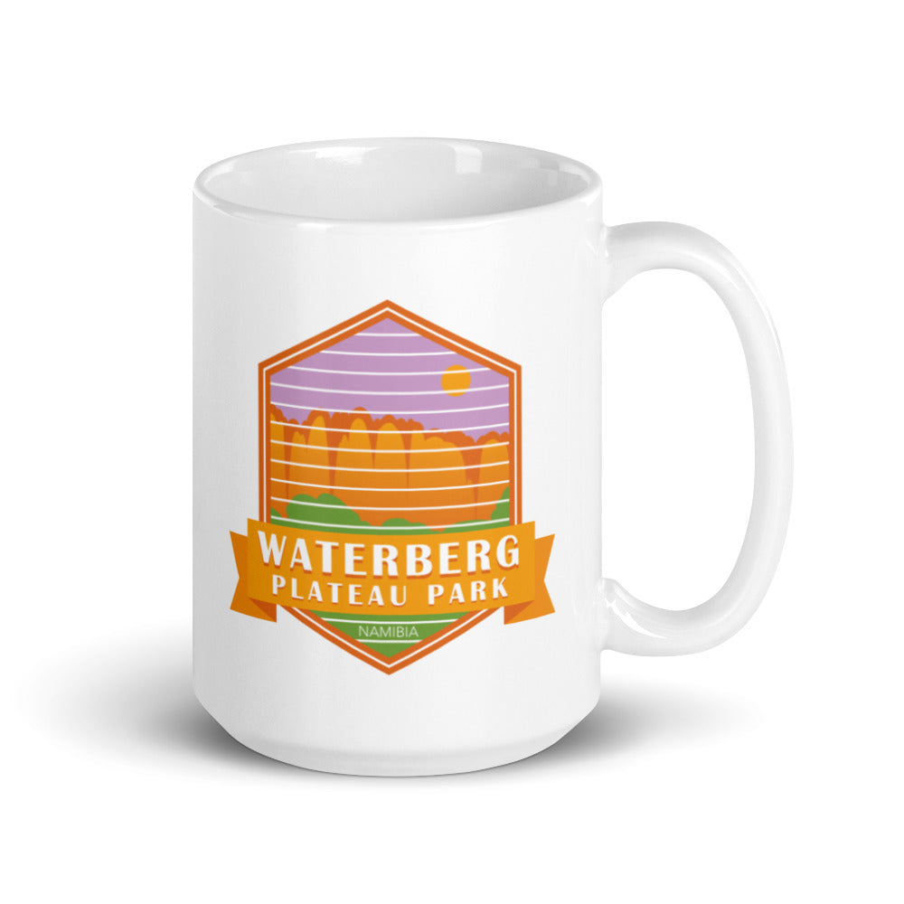 Waterberg Plateau Park - Namibia White glossy mug