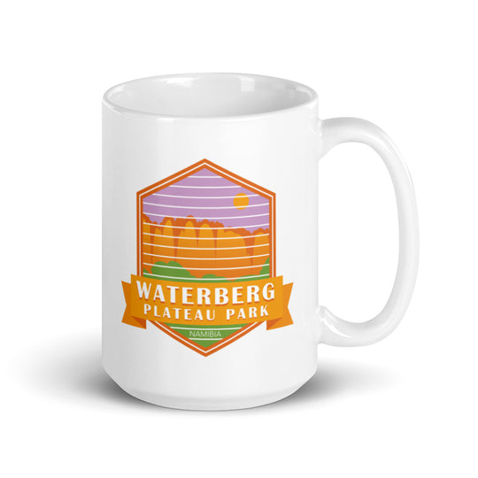 Waterberg Plateau Park - Namibia White glossy mug