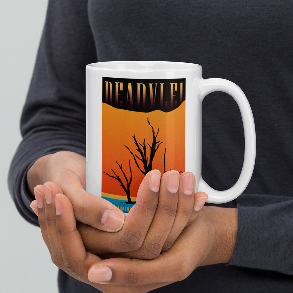 Deadvlei - Namib Naukluft Nationalpark, Namibia White glossy mug