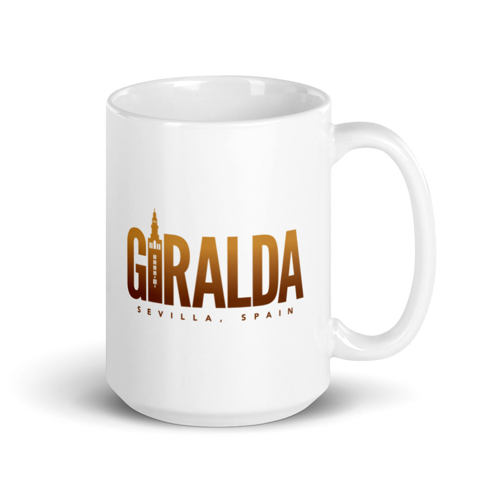 Giralda - Sevilla, Spain White glossy mug