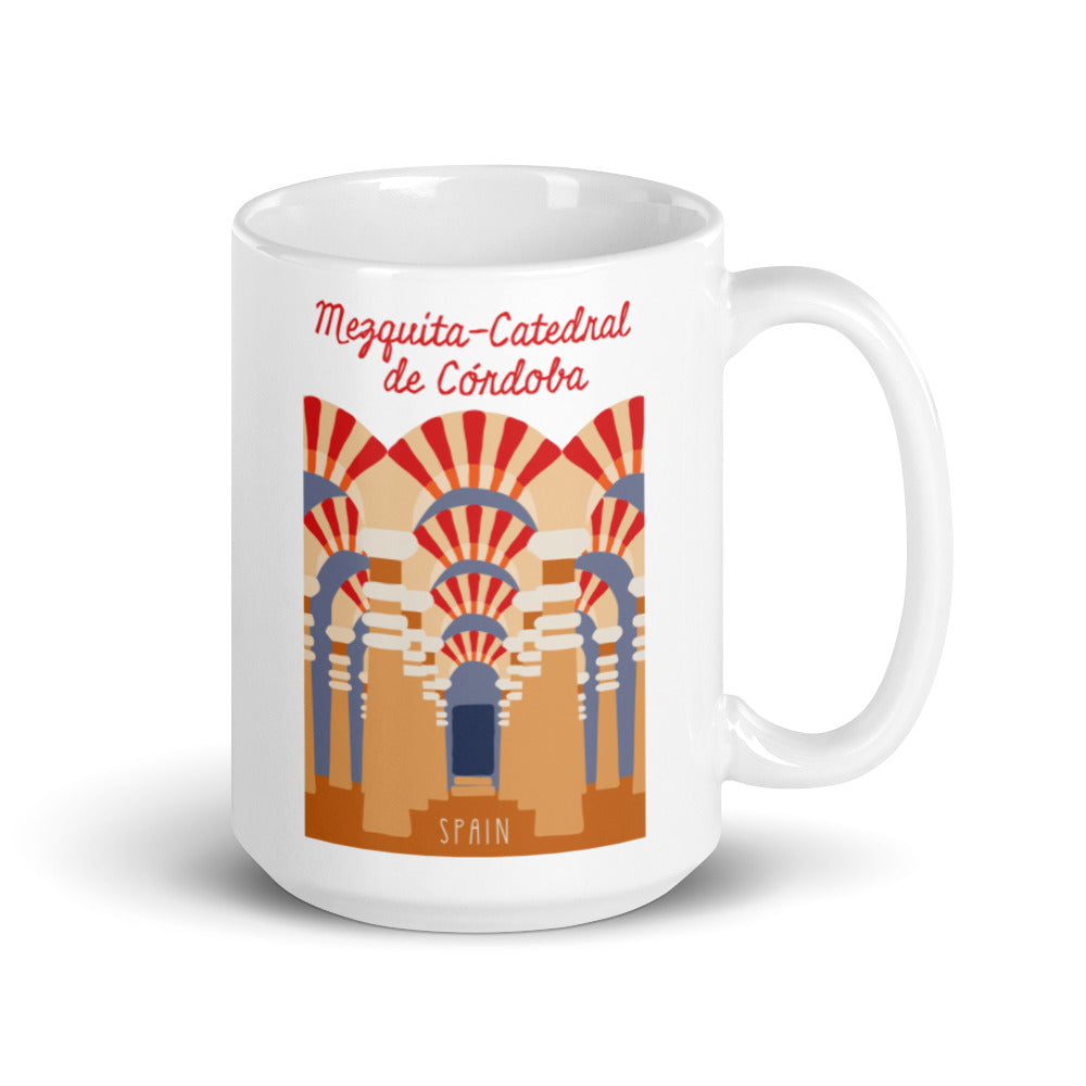 Mezquita-Catedral de Córdoba – Spain White glossy mug