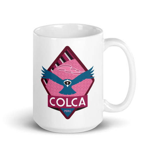 Colca Canyon – Peru White glossy mug