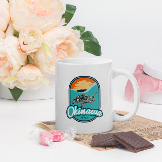 Okinawa mug souvenir– Japan gift for Travelers and Vacations