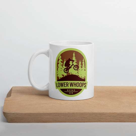 Lower Whoops - Bend, Oregon White glossy mug