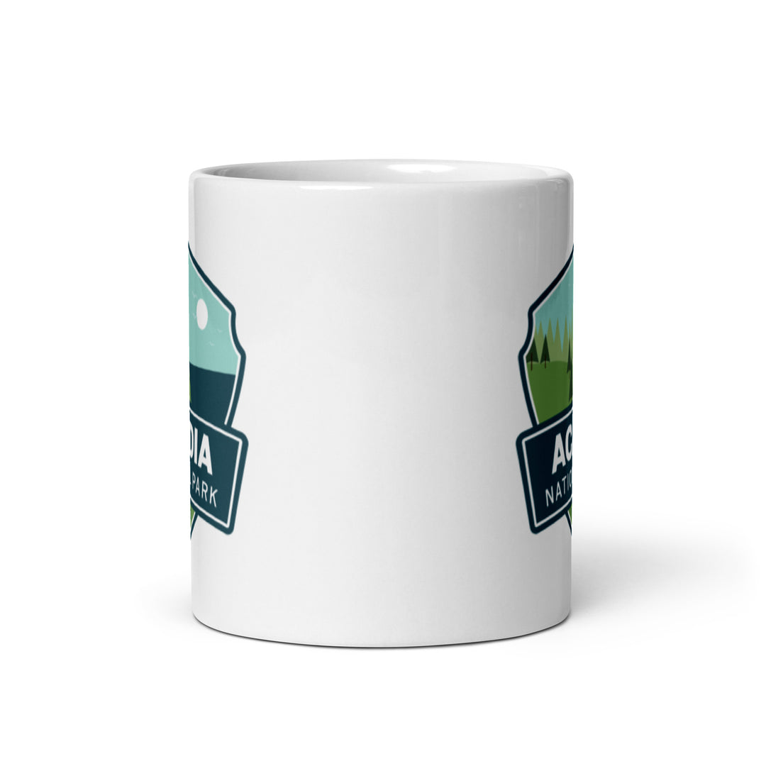 Acadia National Park - Maine White glossy mug