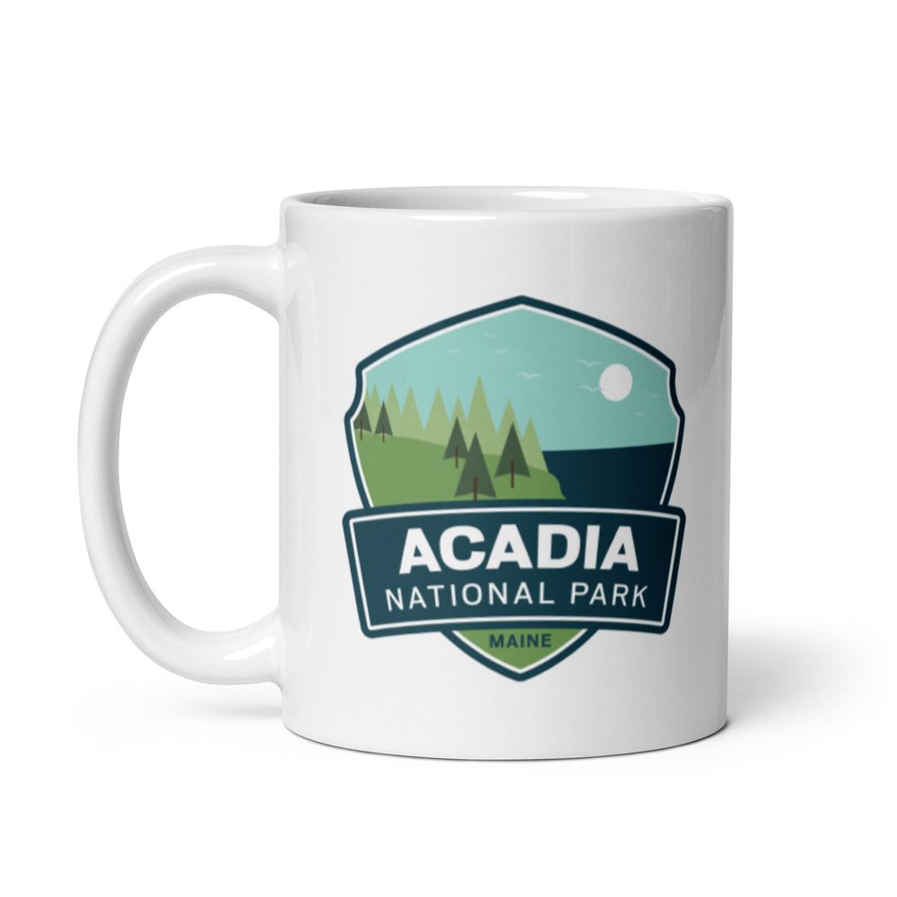 Acadia National Park - Maine White glossy mug