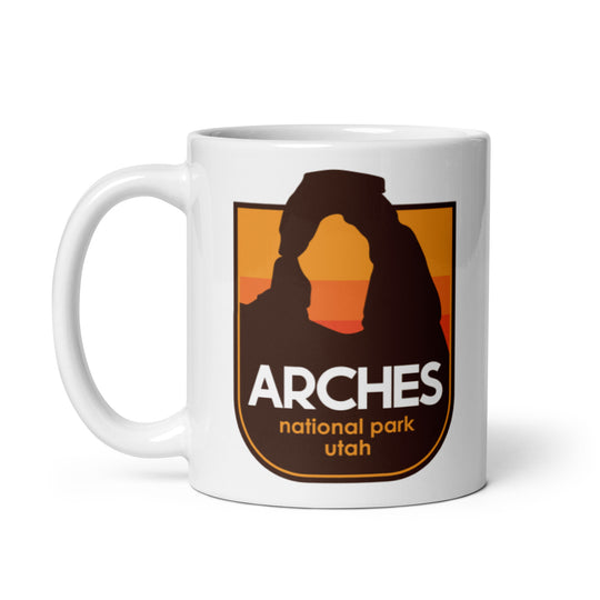 Arches National Park - Utah White glossy mug