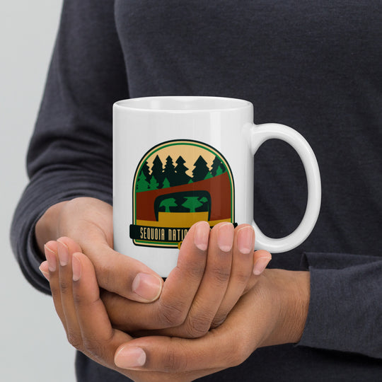 Sequoia National Forest – California White glossy mug