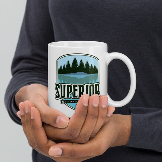 Superior National Forest - Minnesota White glossy mug