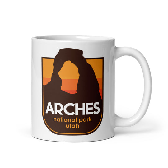 Arches National Park - Utah White glossy mug