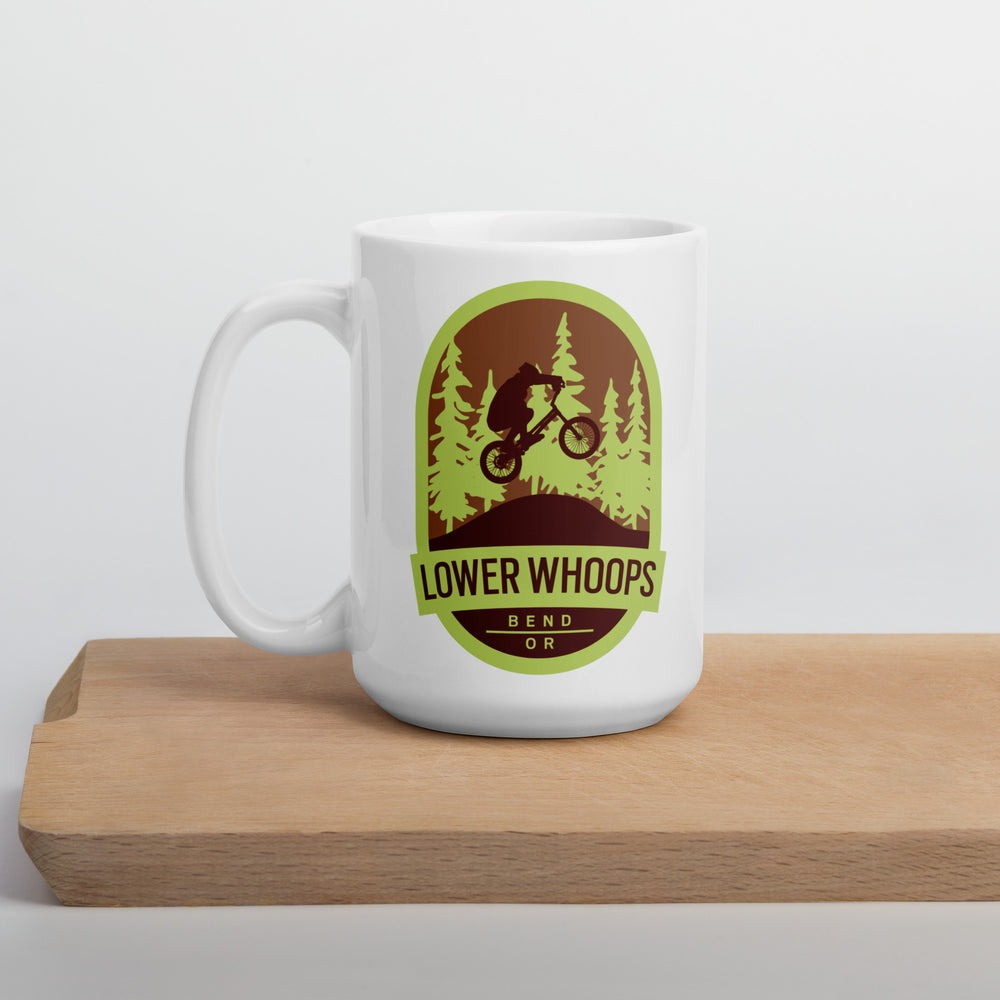 Lower Whoops - Bend, Oregon White glossy mug