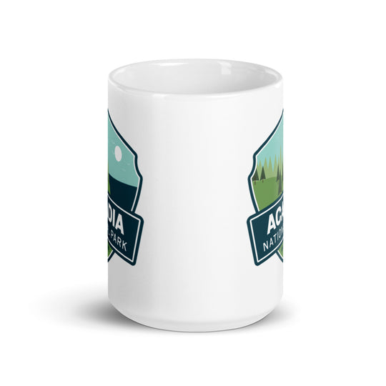 Acadia National Park - Maine White glossy mug