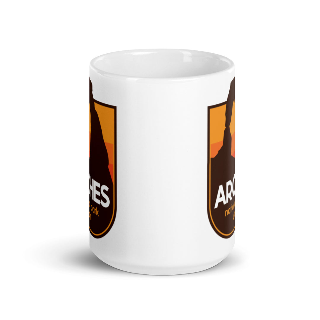 Arches National Park - Utah White glossy mug