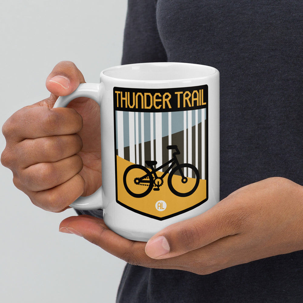 Thunder Trail – Alabama White glossy mug