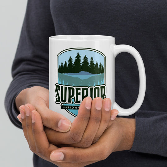 Superior National Forest - Minnesota White glossy mug