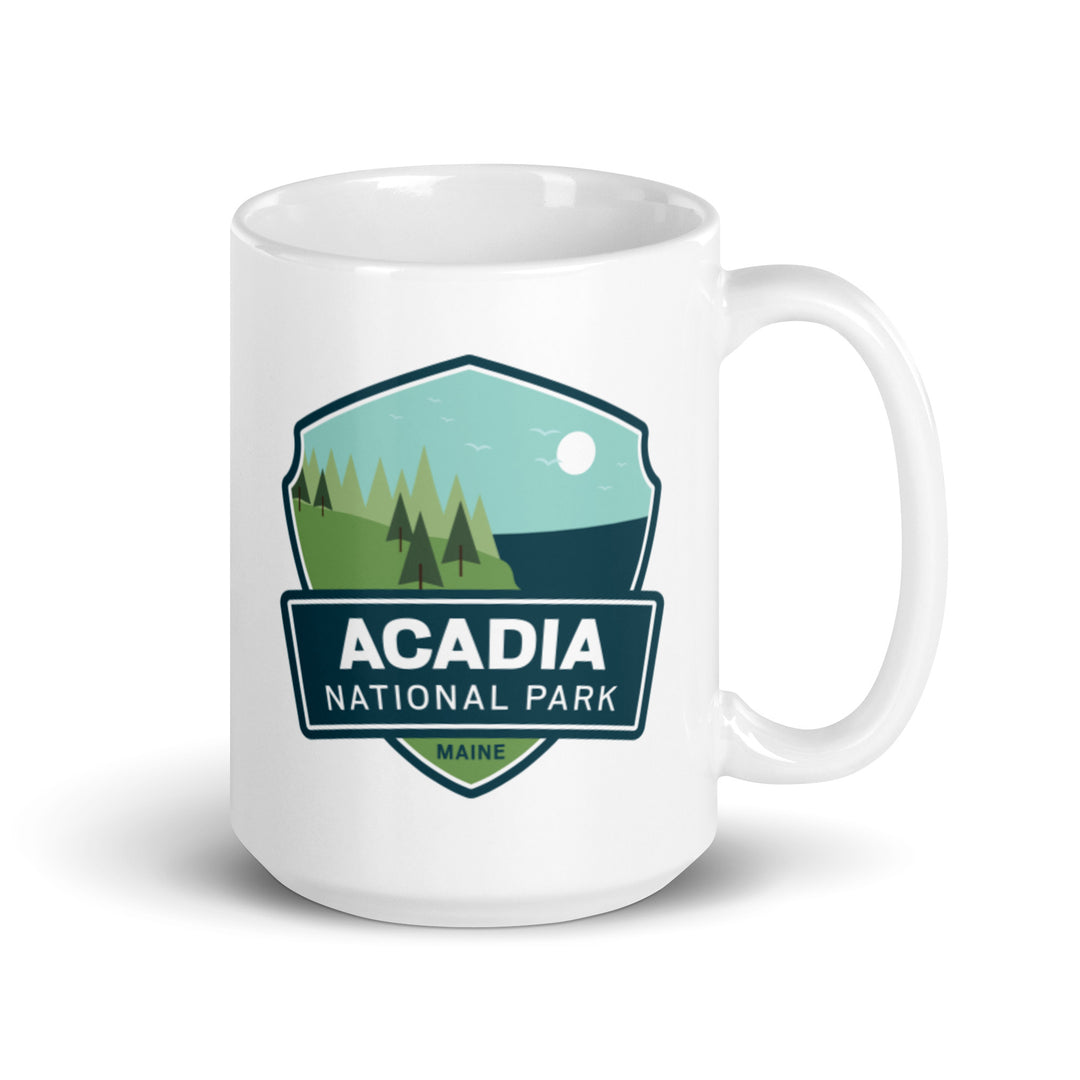 Acadia National Park - Maine White glossy mug