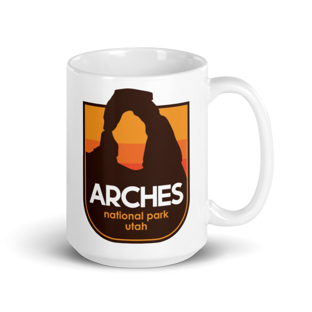 Arches National Park - Utah White glossy mug