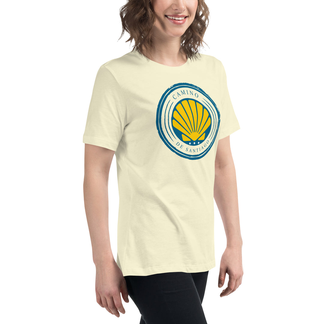 Camino de Santiago / Way of St James Women&#39;s Relaxed T-Shirt / hiker gift / birthday pesent