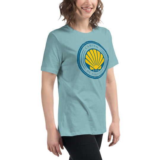 Camino de Santiago / Way of St James Women&#39;s Relaxed T-Shirt / hiker gift / birthday pesent