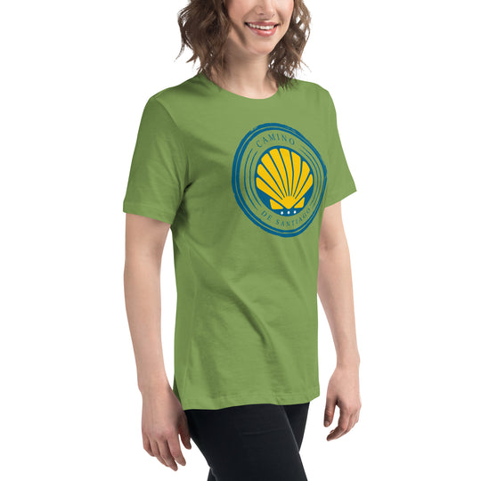 Camino de Santiago / Way of St James Women&#39;s Relaxed T-Shirt / hiker gift / birthday pesent