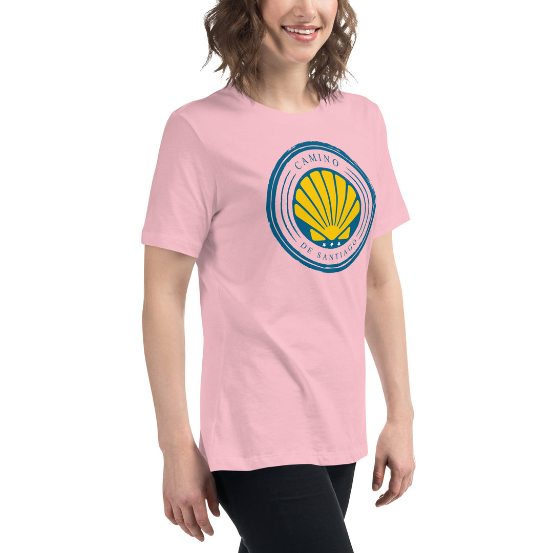 Camino de Santiago / Way of St James Women&#39;s Relaxed T-Shirt / hiker gift / birthday pesent